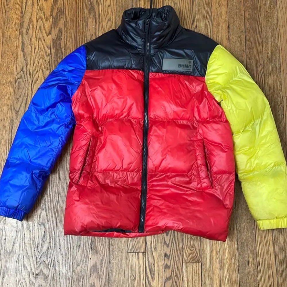 Boohoo 3 toned Boohoo puffer jacket